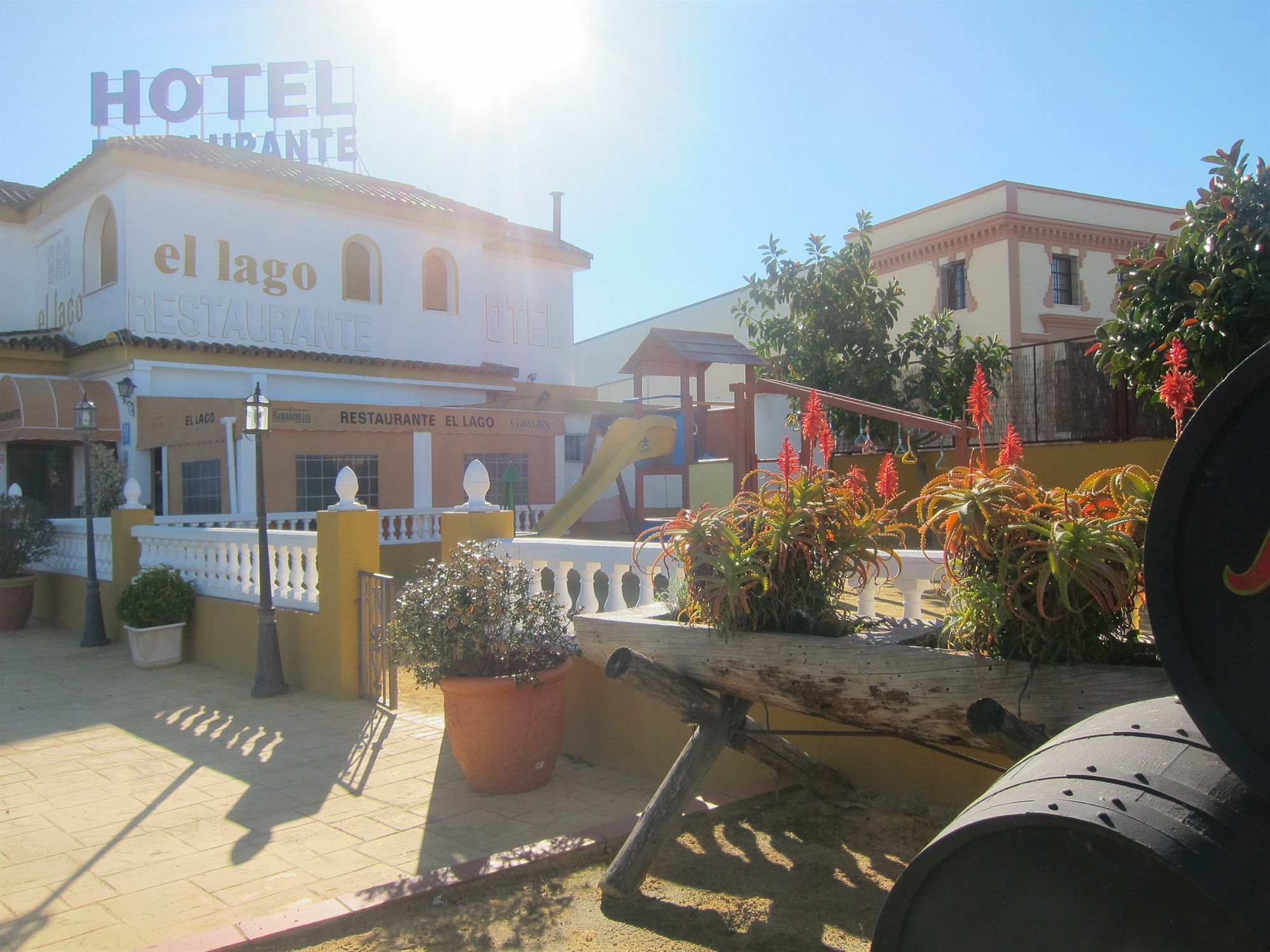 Hotel Restaurante El Lago Arcos de la Frontera Eksteriør billede